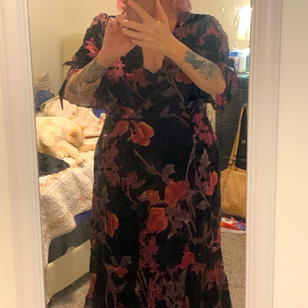 Floor length tiered Hutch gown. From rent the runway.